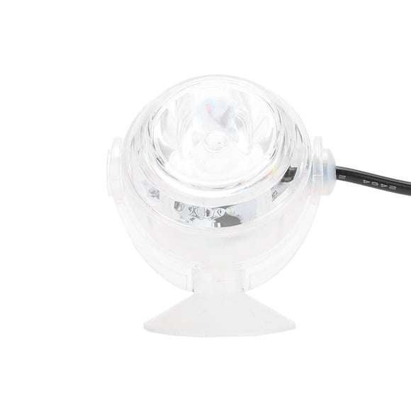 Night Spot Light, Colourful Waterproof Spot Light, For Aquarium Fish Tanks White US Plug