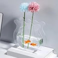 thumbnail image 1 of Modern Clear Acrylic Desktop Aquarium Vase Durable Thickened Fish Tank For Home Dorm Room, 1 of 5