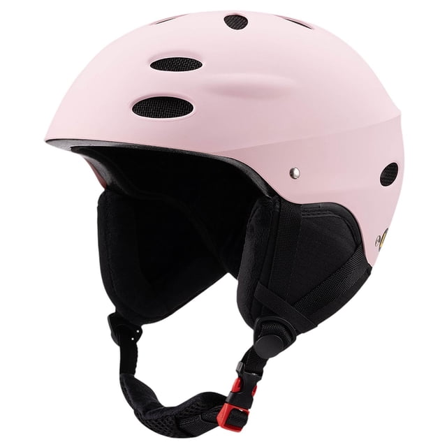 Almencla Casque de Ski Résistance aux Impacts Couvre-Chef pour Planche à Roulettes Escalade Planche à Neige Rose