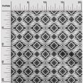 thumbnail image 2 of oneOone Cotton Poplin Dark Gray Fabric Abstract Geometric Sewing Craft Projects Fabric Prints By Yard 42 Inch Wide, 2 of 4
