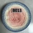 thumbnail image 4 of 300g Gradient Color Rainbow Cake Yarn Mercerized Cotton Yarn Thread Crochet Shawl Blanket DIY Hand-Woven Yarn for Knitting, 4 of 7