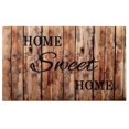 thumbnail image 1 of Achim Farmhouse Plank Heavy Duty Outdoor Mat, Orange, 18x30 Inches, 1 of 1