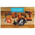 thumbnail image 2 of BLACK+DECKER 20V MAX* 4 Tool Combo Kit: Drill/Driver, Circular Saw, Reciprocating Saw and Work Light, 2 of 8