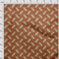 thumbnail image 3 of oneOone Silk Tabby Fabric Stripe & Check Kasuri Print Sewing Fabric BTY 42 Inch Wide, 3 of 4