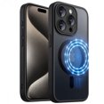 thumbnail image 1 of [PST] iPhone 16 Pro Max Case, Hybrid Silicone Matte Back Cover with Magnetic (MagSafe Compatible), 1 of 5