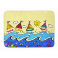 thumbnail image 1 of Carolines Treasures PJC1105RUG Summer Sail Away Sailboats Machine Washable Memory Foam Mat, 1 of 4