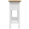 thumbnail image 3 of vidaXL Table Console BODO Brun 90x34,5x73 cm Bois Massif Pin, 3 of 5