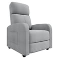 thumbnail image 2 of EDTara High Back Recliner Lounge Chair, Manual Adjustment Single Sofa With Side Pocket and Comfortable Cushion, 2 of 6