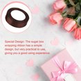 thumbnail image 3 of Gift Wrap Ribbon Wedding Clothes Making Supply Multi-color DIY Craft Accessories Festival Fabric Polyester Ribbons Box Ornaments Coffee 32, 3 of 7