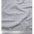 thumbnail image 1 of Soimoi Polyester Crepe Fabric Triangle Small Printed Craft Fabric by The Yard 42 Inch Wide, 1 of 3