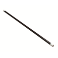 thumbnail image 1 of Black Cane Plastic Costume Prop Dumb And Dumber Classy White Tips Dance Tuxedo, 1 of 1