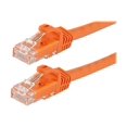thumbnail image 1 of Monoprice FLEXboot Series - Câble de Patch - RJ-45 (m) vers RJ-45 (m) - 3 Pi - UTP - CAT 6 - Moulé, Sans Accroc, Échoué - orange, 1 of 2