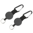 thumbnail image 4 of Outdoor Retractable Keychain, Portable Dirty Resistant Stainless Steel Strong Retractable Pull Keychain  For Camping Type A 0.7mm,Type B 1mm, 4 of 8