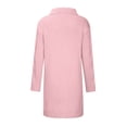 thumbnail image 4 of XZNGL Womens Long Sleeve Tops Womens Long Sleeve Cable Knit Long Cardigan Open Front Button Sweater Outerwear Open Front Cardigan for Women Womens Tops Long Sleeve Long Sleeve Womens Tops, 4 of 6