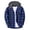 Blue#mens sweaters clearance sale, variant on aohooy Men's Plaid Hoodie Flannel Shirt Jacket Fall Casual Lightweight Drawstring Long Sleeve Button Down Shirts with Pocket Orange,XXXL