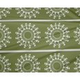thumbnail image 4 of oneOone Polyester Lycra Fabric Stripe & Mandala Block Printed Fabric 1 Yard 56 Inch Wide, 4 of 4
