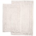 thumbnail image 1 of Cotton 2-Piece Bath Rug Set  White, 1 of 1