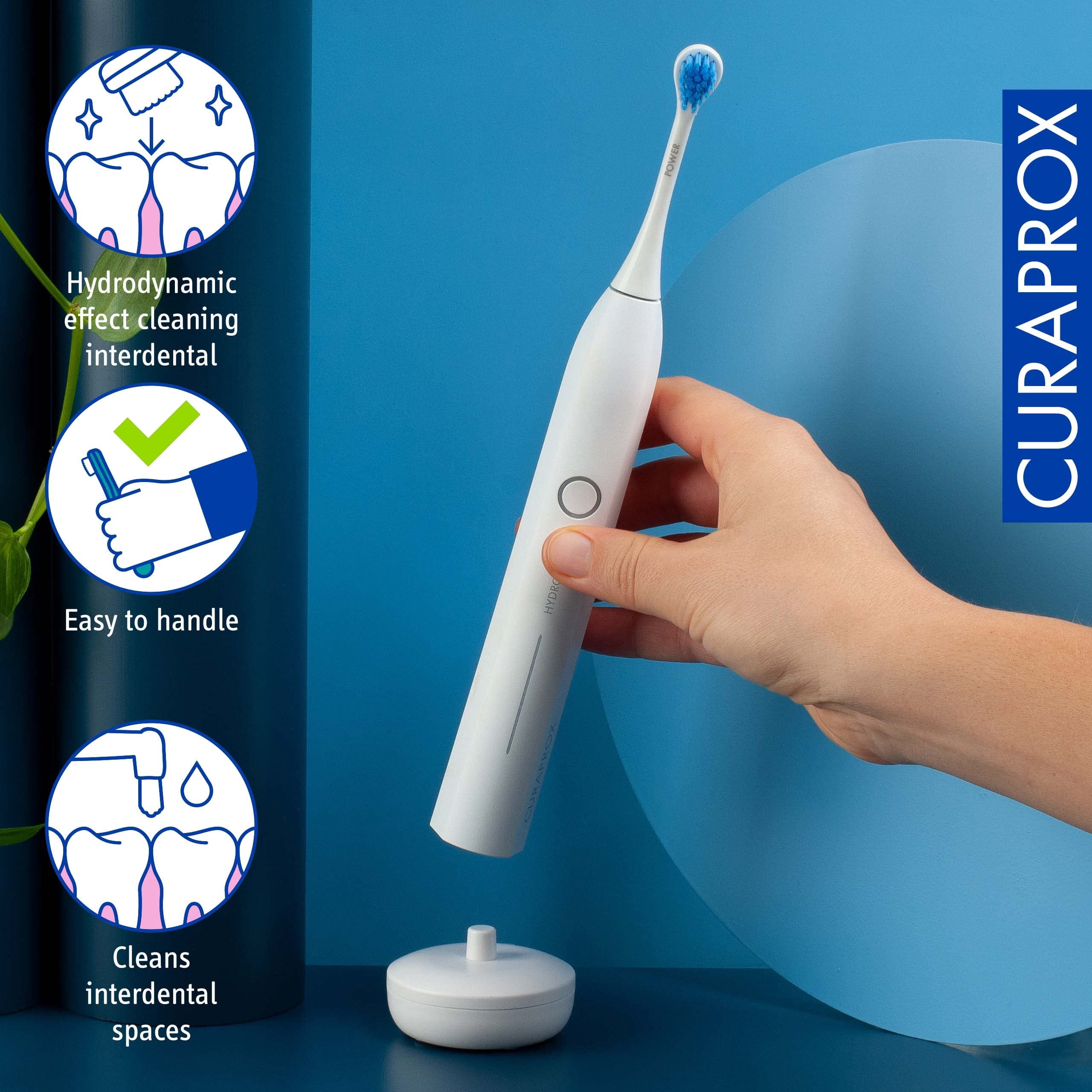 Curaprox Hydrosonic Pro - 84,000/minute - The Best Adutls Electric
