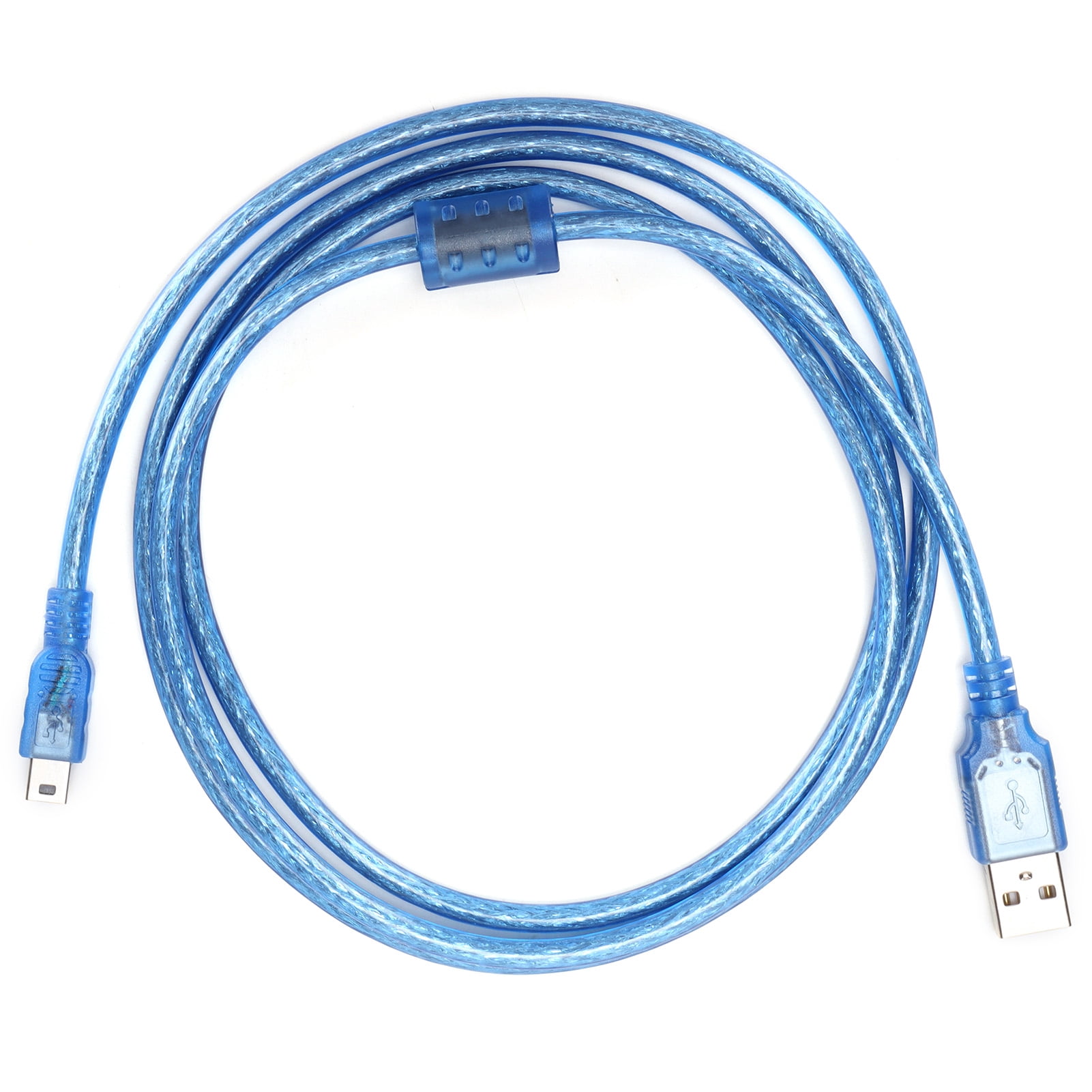 USB To MINI5P Charging Cable, USB Charging Cable Plug and Play  for Mobile Phones for PDAs 1.5M