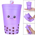 thumbnail image 1 of Jumbo Squishies Cute Milk Cups Cream Scented Squishies Slow Rising Charm Toy, 1 of 8