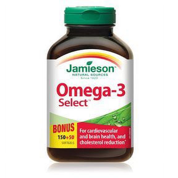 Jamieson Gélules d'Oméga-3 Sélect 1 000 mg