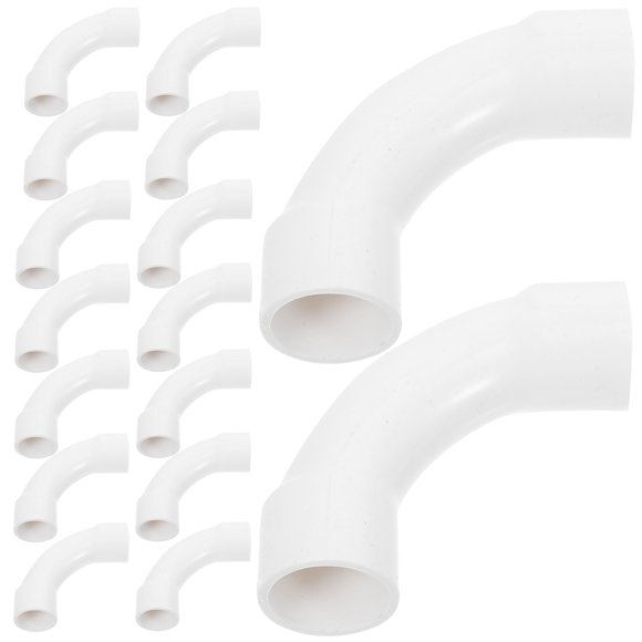 TAILTOSS 25pcs Flame Retardant PVC Pipe Fitting for Strong and Reliable Plumbing Solutions