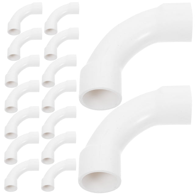 TAILTOSS 25pcs Flame Retardant PVC Pipe Fitting for Strong and Reliable Plumbing Solutions