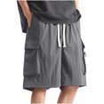 thumbnail image 3 of Hurxie Deals Basketball Shorts Men Big And Tall Gym Shorts Mens 4x Athletic Shorts Men with Pockets XXXXL ( Big and Tall Men's ), 3 of 8