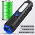 thumbnail image 4 of Clearance! JMYHOAM Outdoor Flashlight Rechargeable LED Flashlights , Super Bright Flashlight Portable, Mini Searchlight For Fishing, Hiking And Camping Camping, 4 of 8