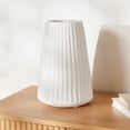 thumbnail image 2 of Vase linéaire blanc Anko, 2 of 5