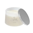 thumbnail image 1 of 18Oz 3 Wick High Gloss Taper Candle Coconut Vanilla, 1 of 3