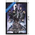thumbnail image 4 of Attack on Titan: Season 4 - Key Visual 2 Wall Poster, 22.375" x 34", 4 of 4