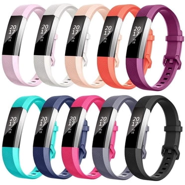 10PK Compatible, Replacement Band for Fitbit Alta Small Bracelet Straps for Fitbit Alta & Alta HR/Fitbit Ace Wristbands for Women Men Boys Girls