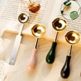 thumbnail image 4 of simhoa Stainless Steel Sealing Spoon for Seal Stamp Envelope Crafts Green, 4 of 8