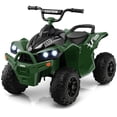 thumbnail image 1 of Costway 12V Battery Powered Kids Ride On ATV Electric 4-Wheeler Quad Car with  MP3 & Light, 1 of 10