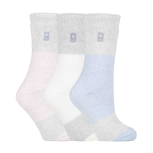 Heat Holders - 3 Pack Multipack Ladies Insulated Thermal Socks for Winter