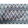 thumbnail image 4 of oneOone Cotton Poplin Fabric Chevron Ikat Print Fabric BTY 42 Inch Wide, 4 of 4