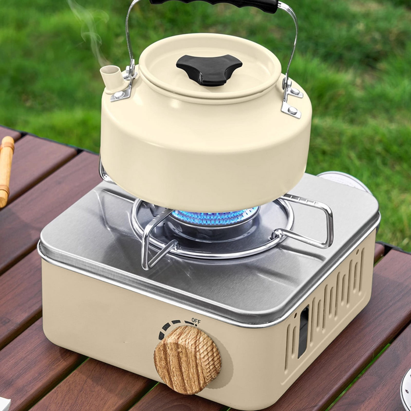 Mini Butane Camping Stove with Portable Bag, Indoor and Outdoor