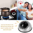 thumbnail image 4 of EIGTHTAIL Minuterie de Cuisine 60 Minutes en Acier Inoxydable, Minuterie de Cuisine à Remontage Mécanique, Rappel de l'Heure dans le Sens des Aiguilles d'Une Montre, Temps de Cuisson des Aliments, Horloge Analogique (Noir), 4 of 9