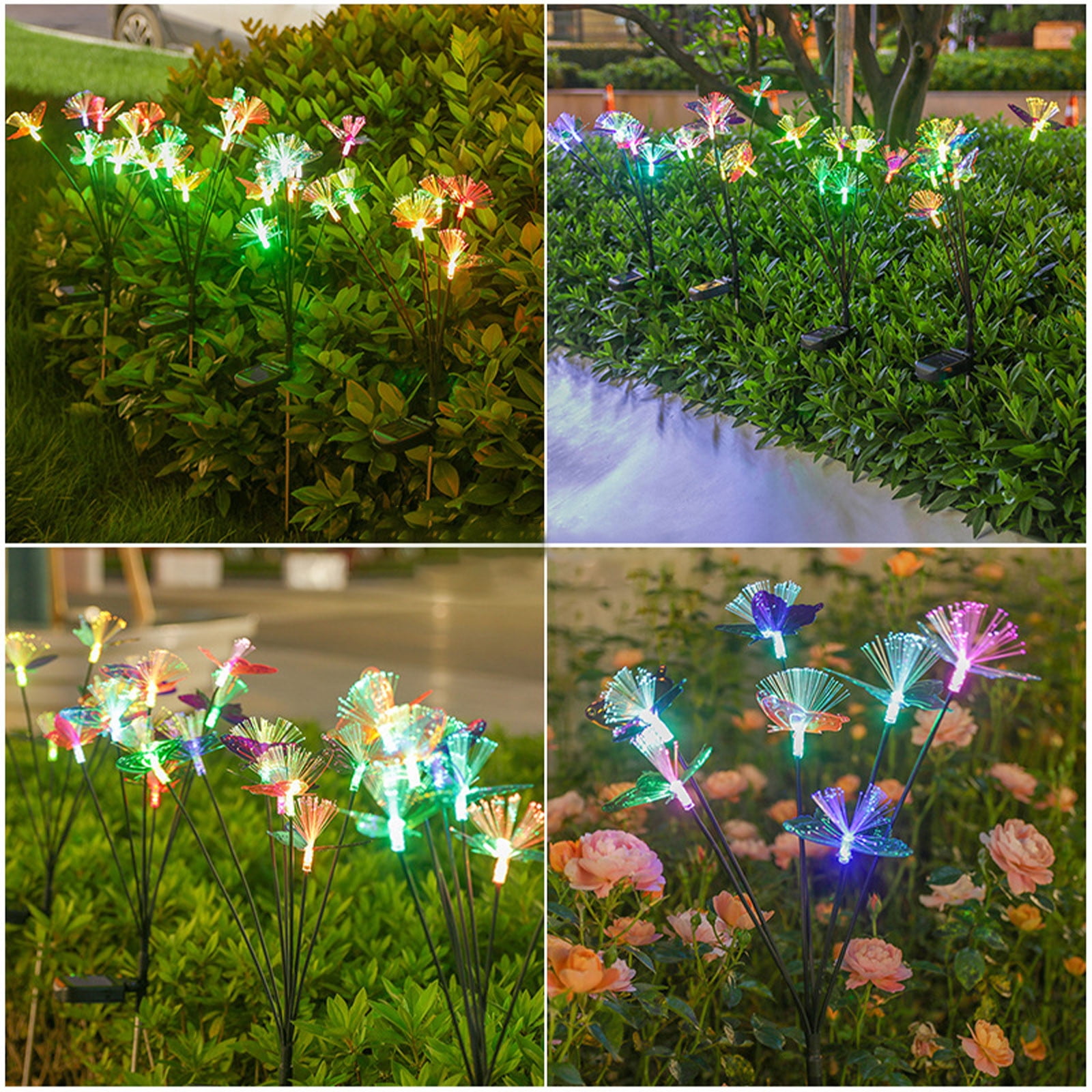 Solar Garden Lamp, Outdoor Decorative Pathway Light, LED Ground Lamp For Garden Yard Patio, Waterproof Solar Landscape Lighting, Decorative Solar Lights For Path Walkway