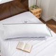 thumbnail image 2 of Bare Home Body Pillowcase - Envelope Closure - Ultra Soft - Double Brushed - White, 2 of 6