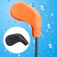 thumbnail image 3 of Golf Club Cover TPE Putter Iron Driver Waterproof Putter Driver Headcovers Portable Replaceable Protector Guard Sleeve Accessories for Beginners Black, 3 of 9