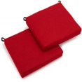 thumbnail image 1 of Coussin de Chaise en Polyester Filé de 20 Po sur 19 Po (Ensemble de Deux) - Papprika, 1 of 1