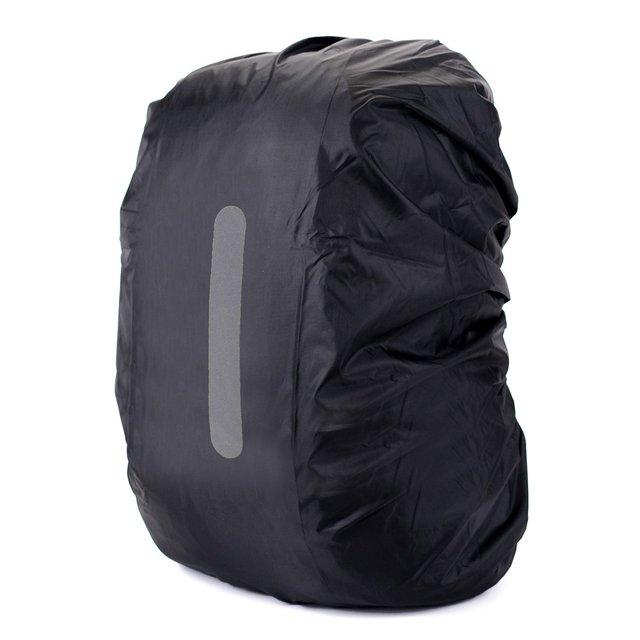 Lefu Sac à Dos de Voyage Extérieur Housse de Pluie Randonnée avec Bande Réfléchissante de Sécurité 8-00L
