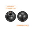 thumbnail image 4 of Unique Bargains Threaded Ball Knobs, 1.37Inch Dia M10 Female Thread Thermoset Round Ball Handles, Black 6 Pack, 4 of 5