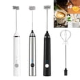 thumbnail image 1 of Vaidha Electric Milk Frother USB Rechargeable Electric Foam Maker 2 In 1 Hand- Battery Operated Milk Foamer For Coffee Cappuccino, 1 of 2