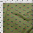thumbnail image 2 of oneOone Cotton Poplin Fabric Branch & Bird Block Printed Fabric 1 Yard 56 Inch Wide, 2 of 4