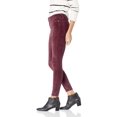 thumbnail image 3 of Lucky Brand Women’s Mid Rise Ava Super Skinny Velvet Jeans, Winetasting, 31, 3 of 3