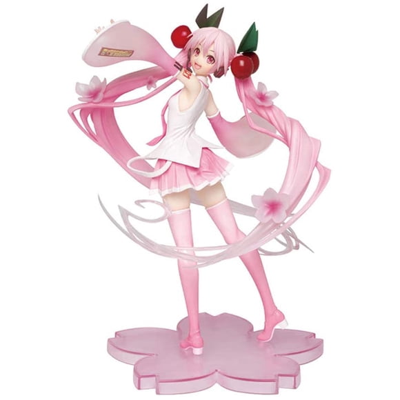 Hatsune & Miku Figurine d'Anime Version Sakura à l'Échelle 1:7 Figurine Miku - Déco Maison et Cadeau