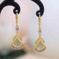 thumbnail image 4 of FcBaudy Hair Clip Without Ear Hole Ear Rings Metal Ear Nail Multilayer Diamond Inlaid C-shaped Detumescence Ear Rings Hairpin Hairpin, 4 of 9
